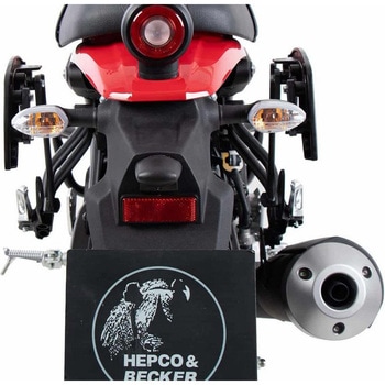 サイドソフトケースホルダー(キャリア)「C-Bow」 YAMAHA XSR125 HEPCO&BECKER (ヘプコ&ベッカー)