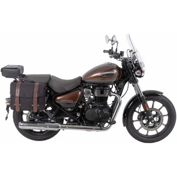 サイドソフトケースホルダー(キャリア)「C-Bow」， ブラック Royal Enfield Meteor 350 HEPCO&BECKER (ヘプコ&ベッカー)