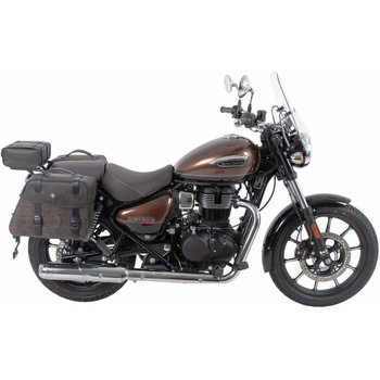 サイドソフトケースホルダー(キャリア)「C-Bow」， ブラック Royal Enfield Meteor 350 HEPCO&BECKER (ヘプコ&ベッカー)