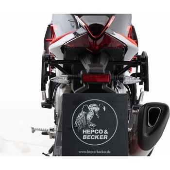 サイドソフトケースホルダー(キャリア)「C-Bow」aprilia RSV4/Factory / Tuono V4 Factory HEPCO&BECKER (ヘプコ&ベッカー)