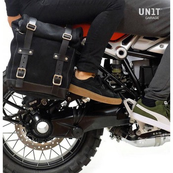 サイドパニアケース Canvas + Double サブフレーム NineT | U001-1626-A2 UnitGarage (ユニットガレージ)