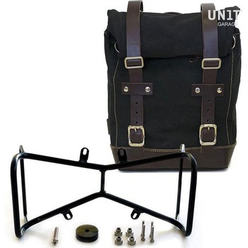 U001+1632+A2-Black-Brown �T�C�h�p�j�A�P�[�X Canvas + Symmetrical Double �T�u�t���[�� NineT | U001-1632-A2 UnitGarage (���j�b�g�K���[�W) �u���b�N�E�u���E���F 64922377