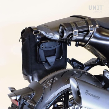 サイドパニアケース Canvas + サブフレーム husqvarna vitpilen 701 | U001-3001 UnitGarage (ユニットガレージ)