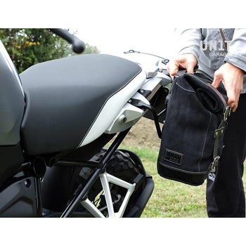 サイドパニアケース Canvas + サブフレーム R1200 GS LC | U001-1901SX UnitGarage (ユニットガレージ)