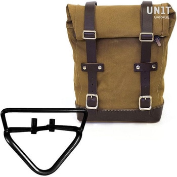 U001+3004DX-Beige-Brown サイドパニアケース Canvas + 右 サブ