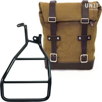 サイドパニアケース Canvas + 右 サブフレーム Sportster S 1250 | U001-3320DX UnitGarage (ユニットガレージ)