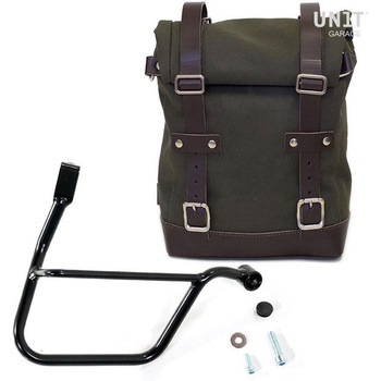 U001+1013DX_Green-Brown �T�C�h�p�j�A�P�[�X Canvas + �E �T�u�t���[�� Triumph Street 900 Series (2017 until now) | U001-1013DX UnitGarage (���j�b�g�K���[�W) �O���[���E�u���E���F 64923576