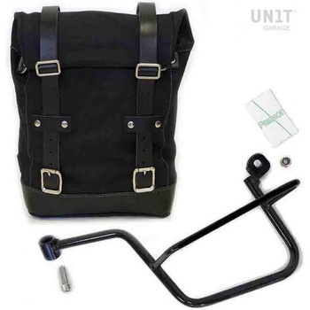 サイドパニアケース Canvas + 左 サブフレーム Guzzi V7 | U001-2213SX UnitGarage (ユニットガレージ)