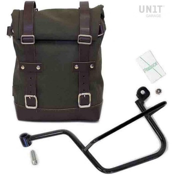 サイドパニアケース Canvas + 左 サブフレーム Guzzi V7 | U001-2213SX UnitGarage (ユニットガレージ)