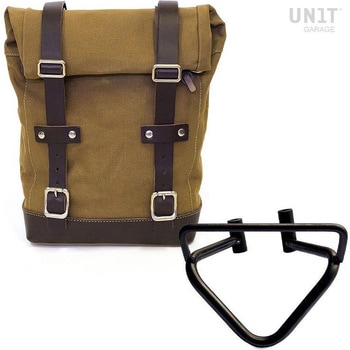 サイドパニアケース Canvas + 左 サブフレーム husqvarna 401 (2020 until now) | U001-3003SX UnitGarage (ユニットガレージ)