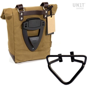 サイドパニアケース Canvas + 左 サブフレーム husqvarna 401 (2020 until now) | U001-3003SX UnitGarage (ユニットガレージ)