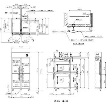 301S1-EX インバータ制御冷凍冷蔵庫(冷凍1室) 1台 大和冷機 【通販