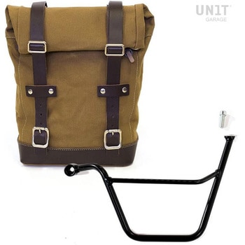 サイドパニアケース Canvas + 左 サブフレーム Triumph Bonneville T100 (2001-2016) | U001-1005SX - UnitGarage (ユニットガレージ)