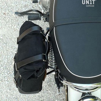 サイドパニアケース Canvas + 左 サブフレーム Triumph Bonneville T100 (2001-2016) | U001-1005SX - UnitGarage (ユニットガレージ)