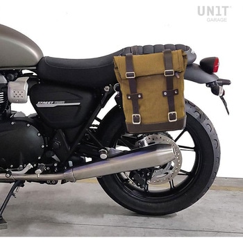 U001+1017SX-Beige-Brown サイドパニアケース Canvas + 左 サブ