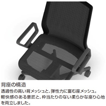 オフィスチェアー ファブレ メッシュタイプ (配送・組立サービス付き) コクヨ