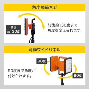 LWT-10000S-WP LED スタンドライト AC式 作業灯 アイリスオーヤマ 電源