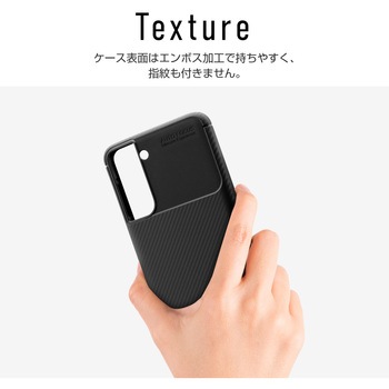 Galaxy S21 5G SC-51B/SCG09 耐衝撃カーボン調ケース「BURNISH」 Granest
