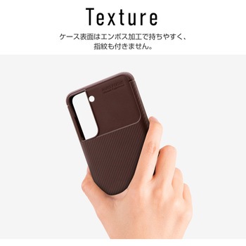 Galaxy S21 5G SC-51B/SCG09 耐衝撃カーボン調ケース「BURNISH」 Granest