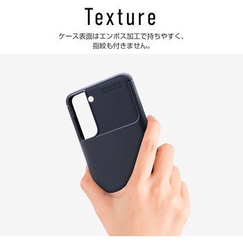 Galaxy S21 5G SC-51B/SCG09 耐衝撃カーボン調ケース「BURNISH」 Granest