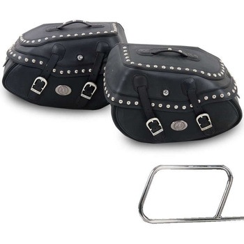 サドルバッグ Buffalo (バッファロー) ビッグ カスタム チューブ サドルバッグキャリア用 HEPCO&BECKER (ヘプコ&ベッカー)