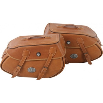 サドルバッグ Buffalo (バッファロー) ブラウン C-Bow シーボウキャリア用 HEPCO&BECKER (ヘプコ&ベッカー)