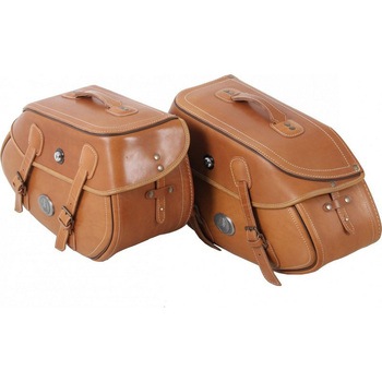サドルバッグ Buffalo (バッファロー) ブラウン C-Bow シーボウキャリア用 HEPCO&BECKER (ヘプコ&ベッカー)