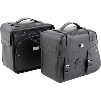 サドルバッグ Rugged (ラッグド ) 24 ltr. C-Bow シーボウキャリア用 ブラック HEPCO&BECKER (ヘプコ&ベッカー)