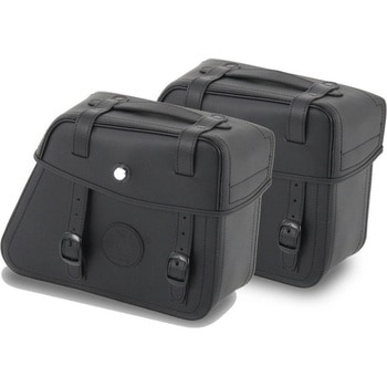 サドルバッグ Rugged (ラッグド ) カットアウト 22 ltr. クイックリリース付 ブラック HEPCO&BECKER (ヘプコ&ベッカー)