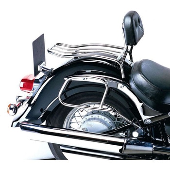 サドルバッグチューブキャリ クロム Kawasaki VN 1600 Classic HEPCO&BECKER (ヘプコ&ベッカー)