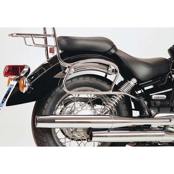 サドルバッグチューブキャリ クロム Yamaha XVS 125 Drag Star HEPCO&BECKER (ヘプコ&ベッカー)