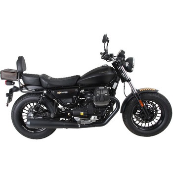 シーシーバー (リアラック付) クロム Moto Guzzi V9 Bobber from 2017 model with long seat HEPCO&BECKER (ヘプコ&ベッカー)