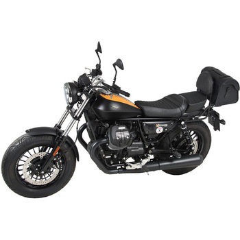 シーシーバー (リアラック付) クロム Moto Guzzi V9 Bobber from 2017 model with long seat HEPCO&BECKER (ヘプコ&ベッカー)