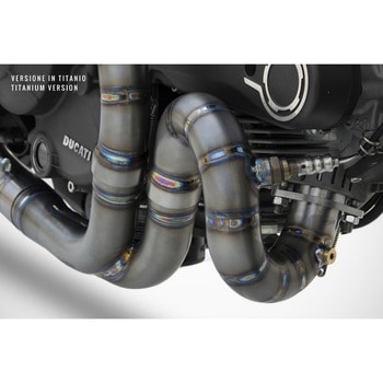 スクランブラー DUCATI REPLICA チタン レーシング ヘッダキット DUCATI スクランブラー 800 (2015-2019) - ZARD (ザード)