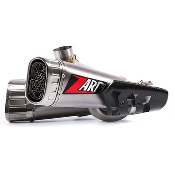 ステンレス ヘッダー + チタン スリップオン (スチールエンドキャップ付) DUCATI パニガーレ V4/V4 S (2018-2019) ZARD (ザード)