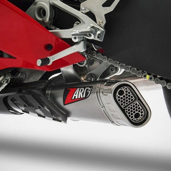 ステンレス ヘッダー + チタン スリップオン (スチールエンドキャップ付) DUCATI パニガーレ V4/V4 S (2018-2019) ZARD (ザード)