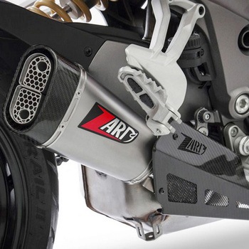 ステンレス レーシング スリップオン + チタン スリーブ DUCATI MULTISTRADA 1260 (2018-2019) - ZARD (ザード)