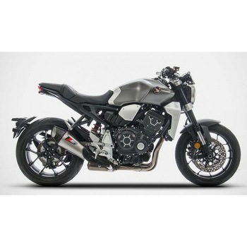 ステンレス レーシング スリップオン + チタン スリーブ HONDA CB 1000 R (2018-2019) ZARD (ザード)