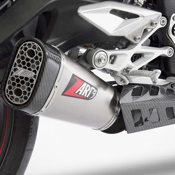 ステンレス レーシング スリップオン + チタン スリーブ TRIUMPH STREET TRIPLE 765 (2017-2019) ZARD (ザード)