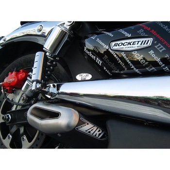 ステンレススチール -ALU スリップオン KIT TRIUMPH ROCKET III ZARD (ザード)