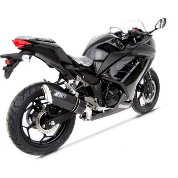 ステンレススチール -ALU レーシング スリップオン KAWASAKI NINJA 250/300 (2007-2013) ZARD (ザード)