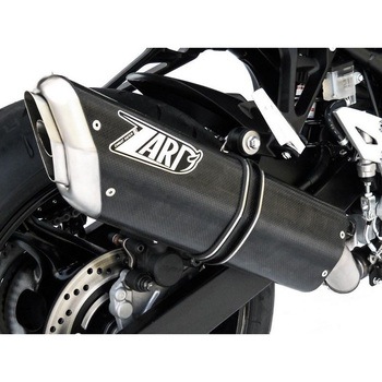 ステンレススチール -カーボン スリップオン SUZUKI GSR 750 - ZARD (ザード)