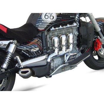 ステンレススチール -カーボン レーシング スリップオン KIT TRIUMPH ROCKET III - ZARD (ザード)