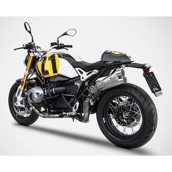 ステンレススチール スリップオン BMW R NINE-T (2017-2019) - ZARD (ザード)