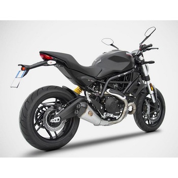 ステンレススチール スリップオン DUCATI MONSTER 797 (2017-2019) ZARD (ザード)