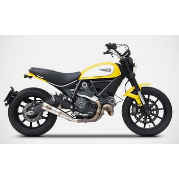 ステンレススチール スリップオン DUCATI スクランブラー 800 (2015-2019) ZARD (ザード)