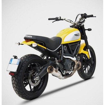 ステンレススチール スリップオン DUCATI スクランブラー 800 (2015-2019) ZARD (ザード)
