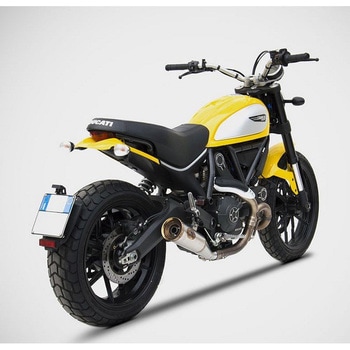 ステンレススチール スリップオン DUCATI スクランブラー 800 (2015-2019) ZARD (ザード)
