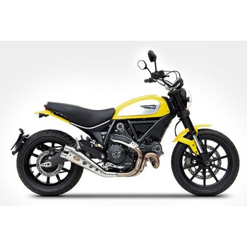 ステンレススチール スリップオン DUCATI スクランブラー 800 (2015-2019) ZARD (ザード)