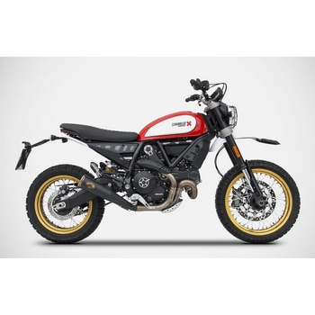 ステンレススチール スリップオン DUCATI スクランブラー DESERT SLED (2017-2019) - ZARD (ザード)